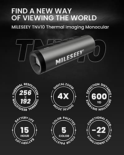 MiLESEEY Thermal Monocular T-Recon Hunter, 256x192 (25 Hz)